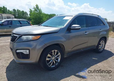 2013 Kia Sorento Sx V6 из США, поврежденный, VIN 5XYKWDA28DG395558